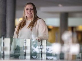 Dr. Marcella Berg, an assistant professor in the physics department, has been appointed the first Fedoruk Chair in Neutron Imaging at the University of Regina.  Photo taken on Wednesday, December 21, 2022 in Regina.