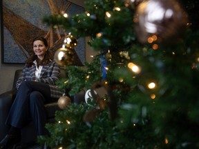 Mayor Sandra Masters sits for a portrait inside her office on top of City Hall on Friday, December 9, 2022 in Regina.