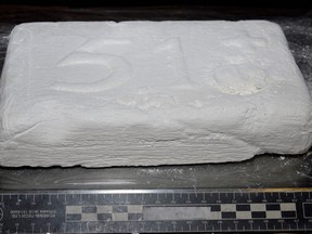 One kilogram of cocaine seized as part of Project Faril.