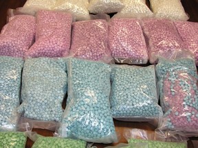 Approximately 100,000 ecstasy pills seized as port of Project Faril. (RCMP handout)