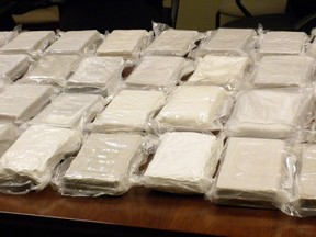 35 kilograms of cocaine bricks seized as part of Project Faril.