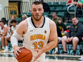 Carter Millar is in his final season with the University of Regina Cougars men's basketball team.