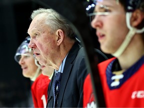 The Regina Pats and head coach John Paddock are into their final six games of the WHL regular season. Keith Hershmiller Photography