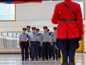 RCMP cadet troops