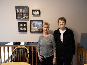 Fran Eldridge, left, and her partner Leah Currie.