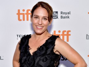 Amy Jo Johnson is shown at the 2019 Toronto International Film Festival.