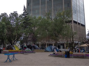 city hall encampment