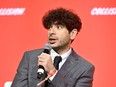 Tony Khan attends the Collision Tech Conference in Toronto on Tuesday, June 27, 2023. A year ago Khan had a plan to make All-Elite Wrestling an internationally renowned promotion. That plan has come to fruition with record-setting shows in Toronto and London, England, with the climax in Calgary.