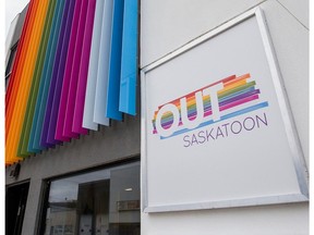 OUTSaskatoon is a support organization for LGBTQ2S+ people in Saskatoon, SK. Photo taken on Tuesday, October 8, 2019.