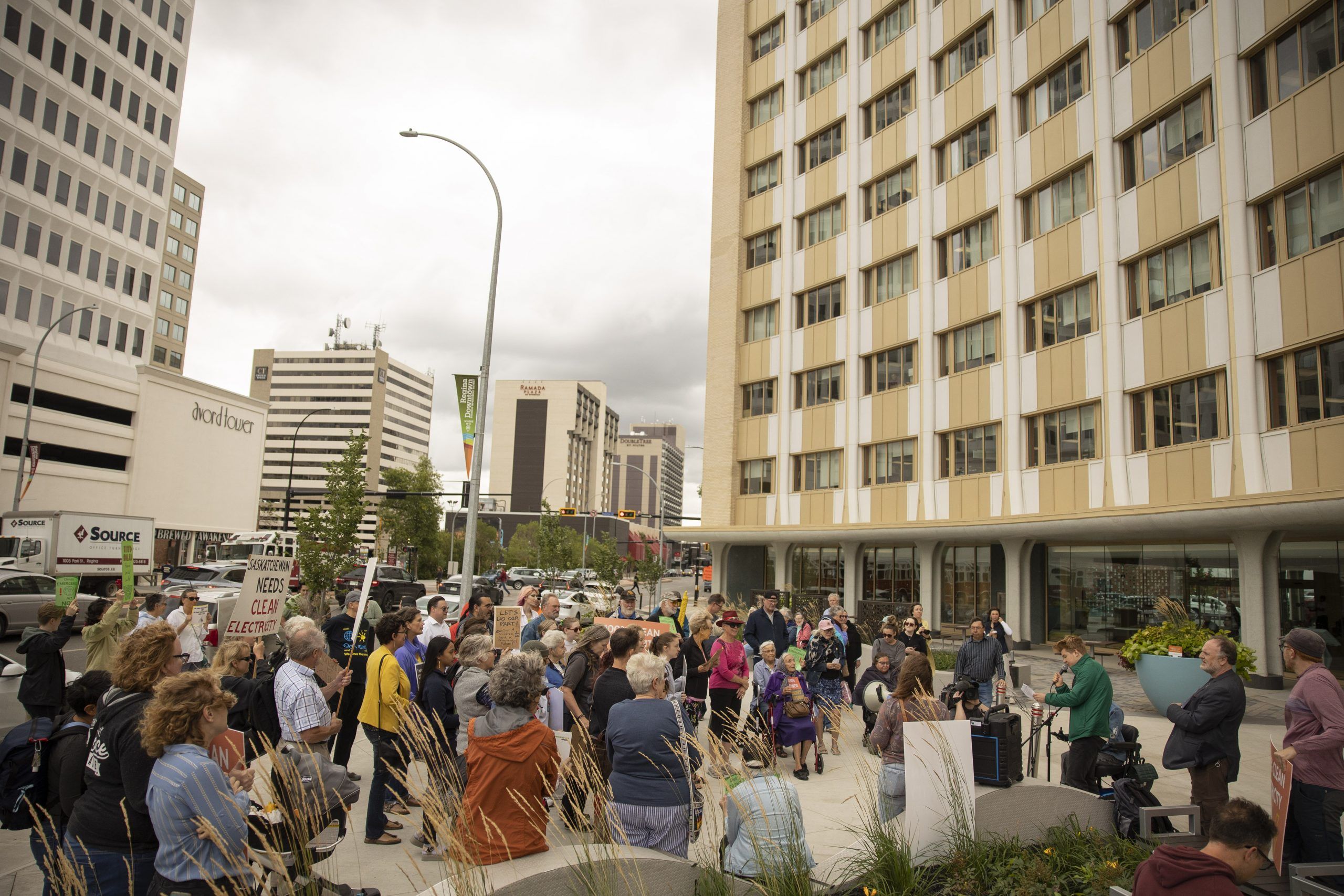 SaskPower protest