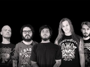 Death metal band Augurium.