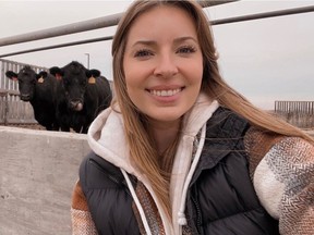 University of Saskatchewan graduate student Erika Cornand is helping to develop healthier cattle in Saskatchewan by studying the effects of a canola-based supplement on the health of cows and their calves.
