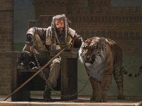 Khary Payton as Ezekiel in The Walking Dead.