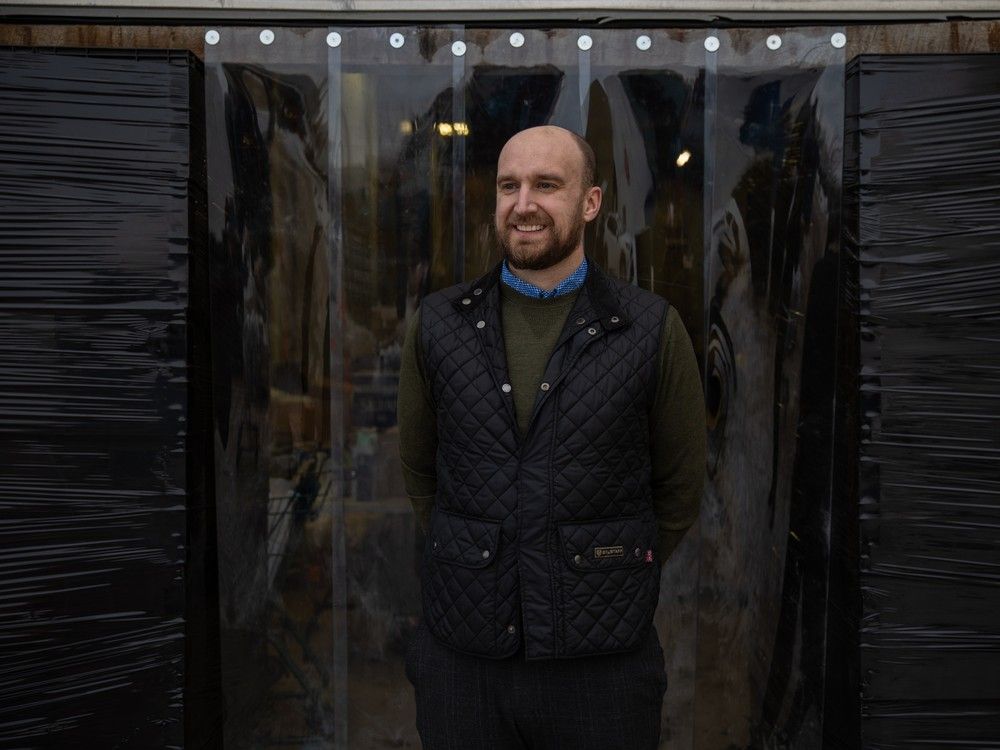John Bailey, CEO of the Regina Food Bank, stands for a portrait on Wednesday, December 22, 2021 in Regina.