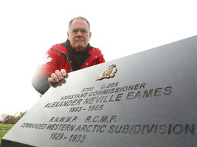 J.J. Healy, a retired RCMP inspector, is is the driving force behind RCMPgraves.com, a massive RCMP history project that aims to plot all of the graves of former members. His crowning achievement is to discover the unclaimed ashes of an assistant RCMP Commissioner, Alexander Eames, in B.C., fly them to Ottawa and inter them at Beechwood.