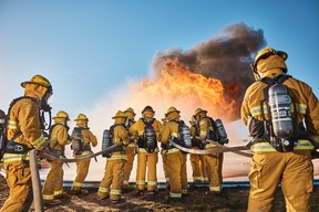 Suncrest College offers professional firefighter training at its campus in Melville, SK