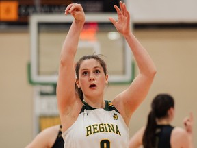 Kianna Wiens plays basketball for the University of Regina