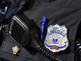Regina police service member badge
