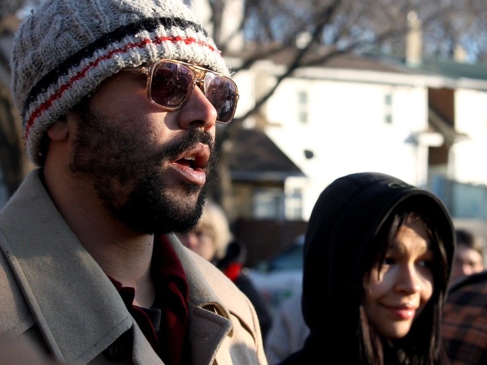 Community organizer Tiro Mthembu