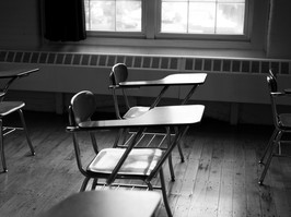 Empty classroom