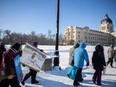 Striking teachers