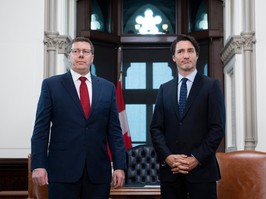 Trudeau and Moe.