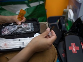 Naloxone kits can be used to help reverse overdoses from opioids, including fentanyl.
