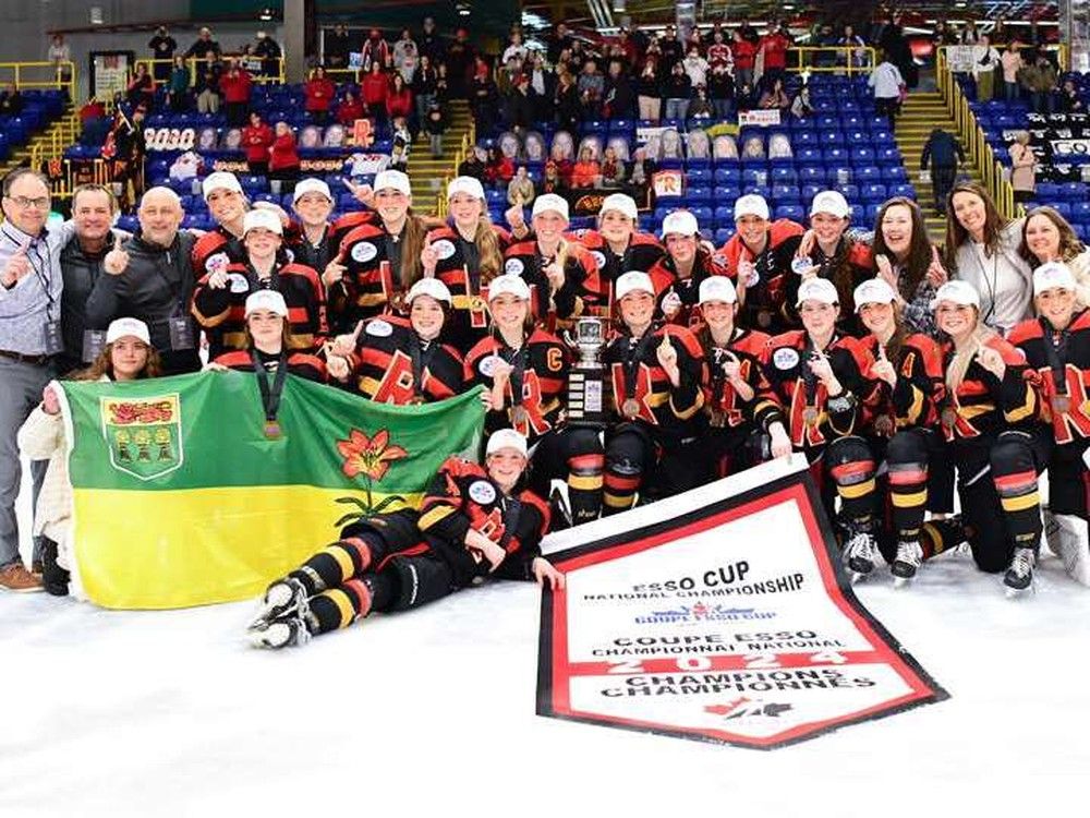 Regina Rebels Win Gold At Esso Cup National Womens U18 Championship