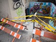 Entrance to Albert Street pedestrian tunnel