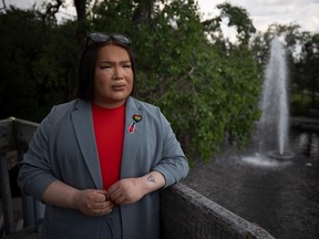 Tyler George, the youngest and first two-spirit councillor elected to Ochapowace First Nation leadership, and who also serves as Saskatchewan's two-spirit representative to the AFN.