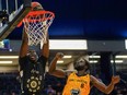Adong Mukuoi, who first got introduced to Saskatoon basketball fans eight years ago as the BRIT dunk contest champion, returns for a second season with the Saskatchewan Rattlers in the Canadian Elite Basketball League.