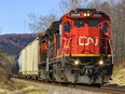 Workers at Canadian National Railway Co. and Canadian Pacific Kansas City Ltd. are both able to walk off the job on May 22.