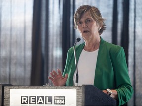 REAL's interim president and CEO Roberta Engel