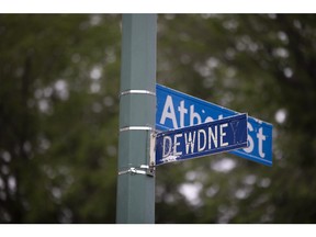 Dewdney street sign