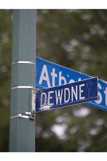 Dewdney street sign
