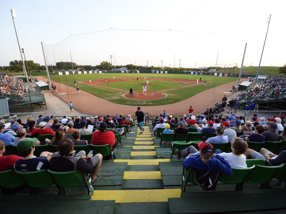 Currie Field hasn't changed much through the years as home to the Western Canadian Baseball League's Regina Red Sox.