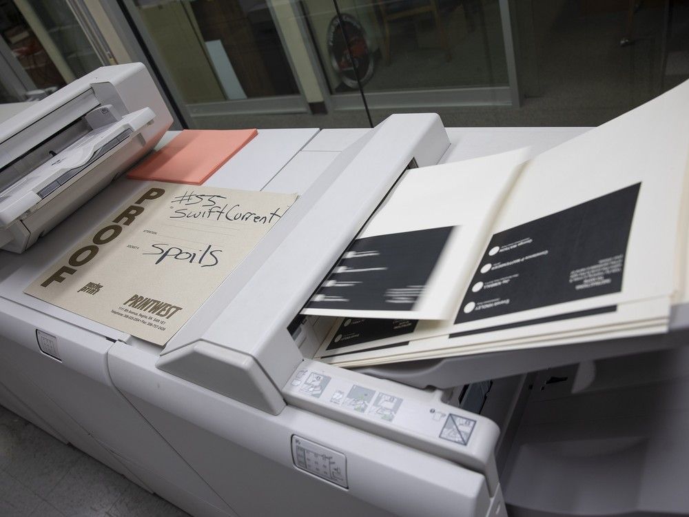 ballots for the saskatchewan election