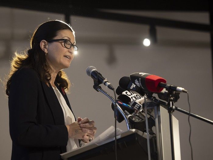 image of 레지나 시장 산드라 마스터스, 재선 출마 발표