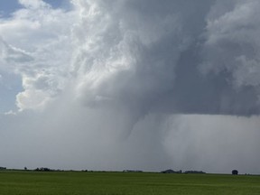 tornado sask