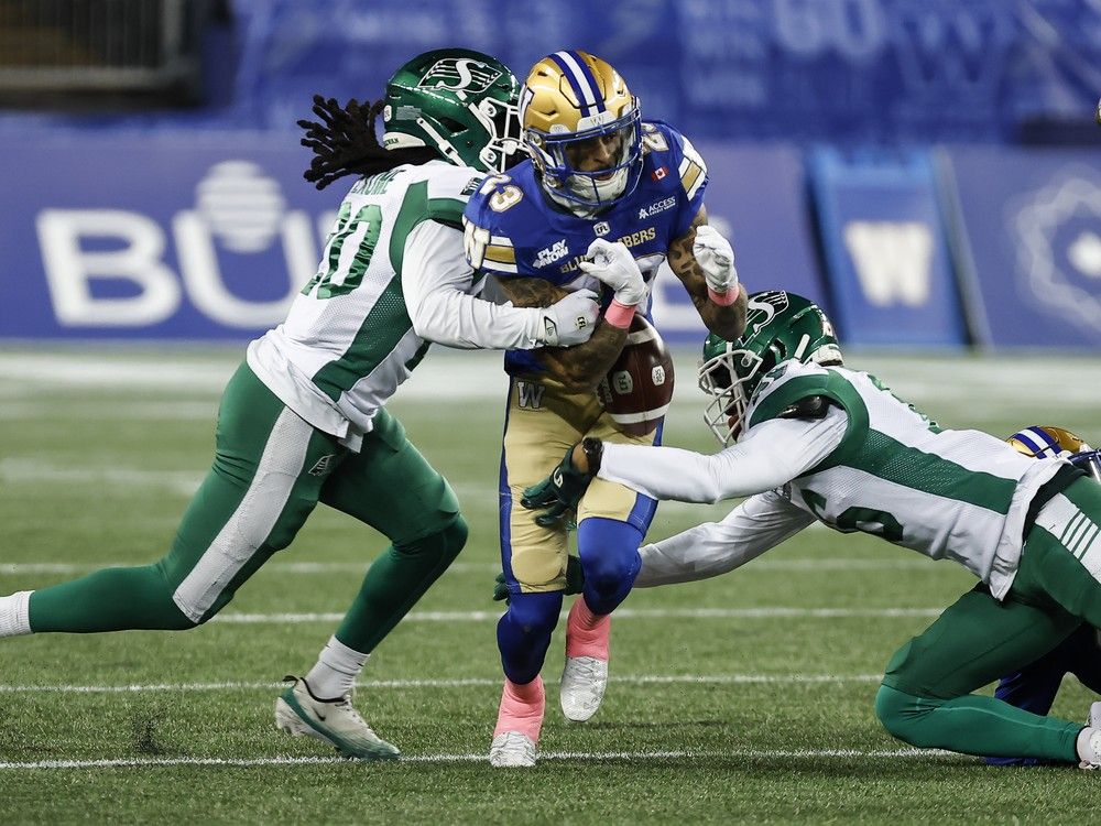 With nothing to play for when it came to the West Division standings, the Roughriders almost beat the Bombers, who were desperate for a win.