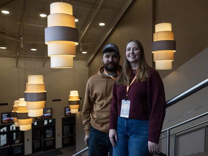 Cassidy Flavel and her family came to the Canadian Western Agribition in Regina because of programming that addresses farmers' concerns.