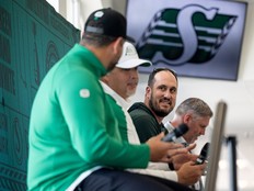 Craig Reynolds speaks during the Riders State of the Nation.