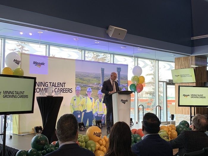 The Mosaic Company is investing $4 million to boost Saskatchewan training programs as it attempts to address a shortage of skilled workers.