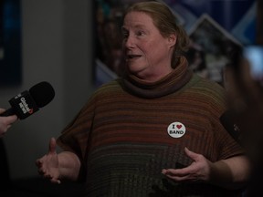 music Suzanne Gorman speaks to media