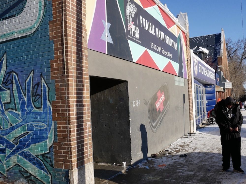 While Prairie Harm Reduction won't be operating a safe consumption site, the drop-in centre remains open for other services.