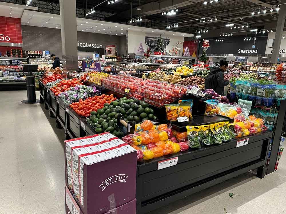 The price of meats is increasing and the price of produce is volatile.