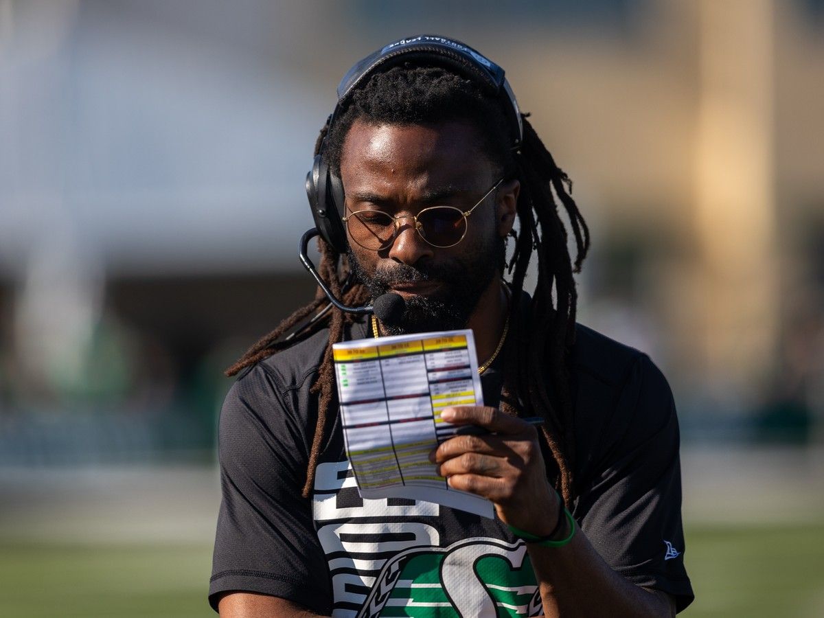 Roughriders new defensive co-ordinator isn't talking $&%@ anymore ...
