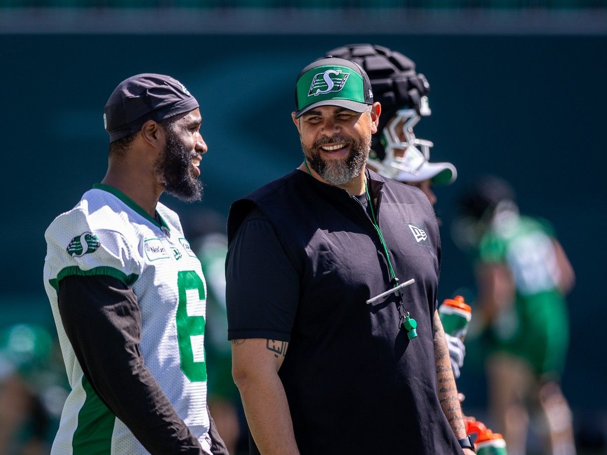 Roughriders adjust to quirky schedule for final week of camp