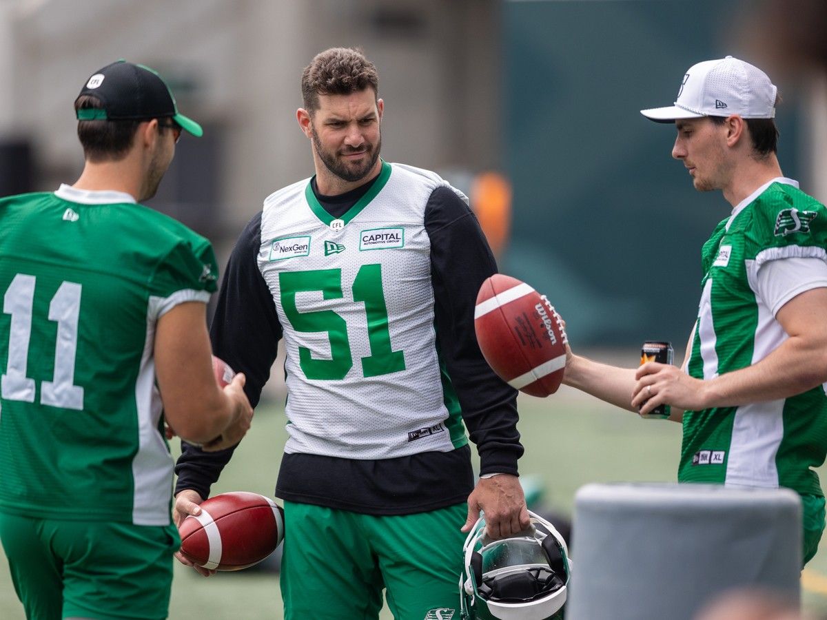 'If they get lost, they'll be lost together': Saskatchewan deploying a new kicker, punter and long snapper this CFL season.