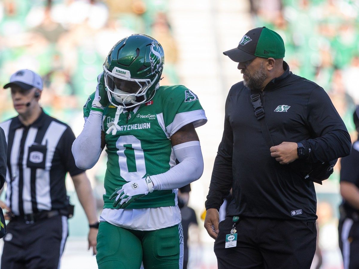 Milligan out, Hughes expected to start for Roughriders in Calgary